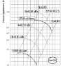 Аэродинамические характеристики вентилятора ВЦ 4-70 М №2,5